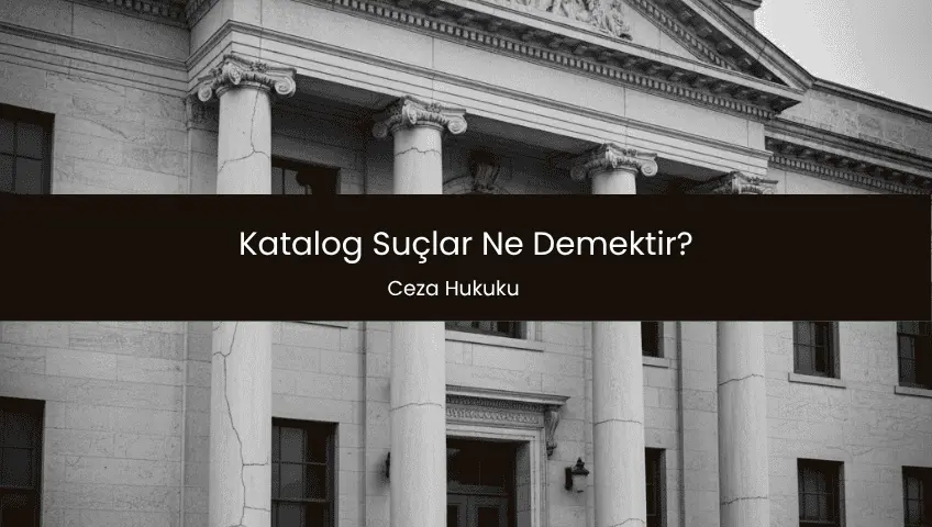 Katalog Suçlar Ne Demek?